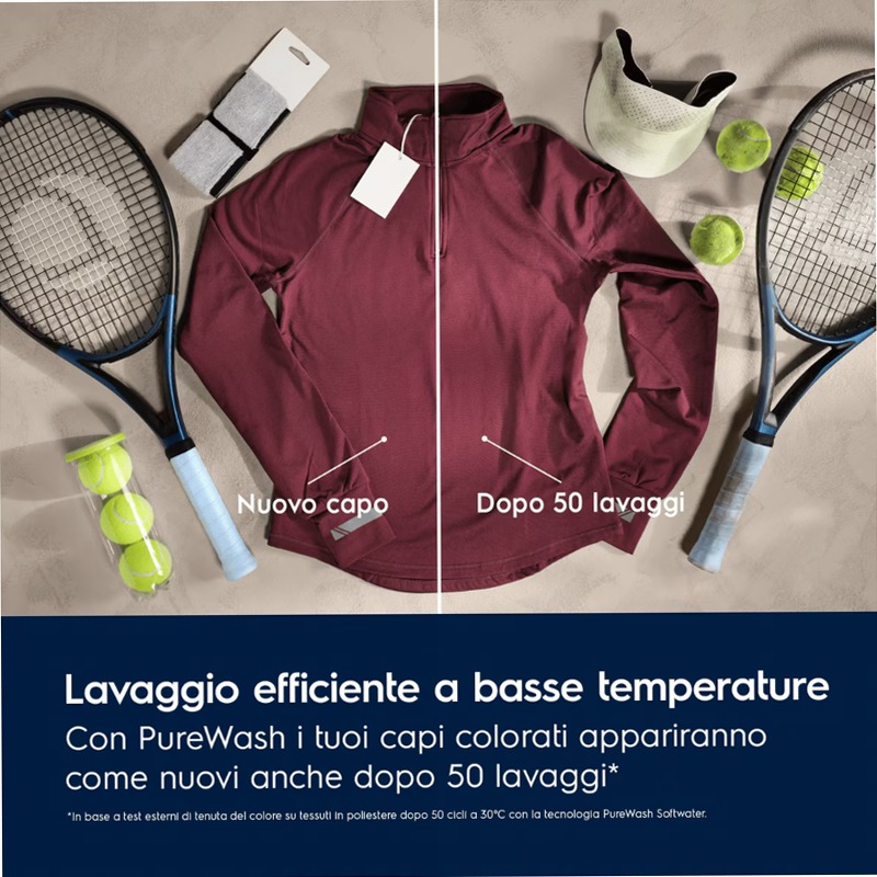 Lavatrice serie 900 PureWash 10 kg 1400 giri 900rpm 10kg
