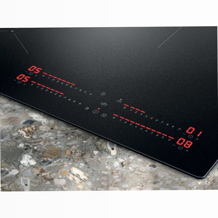 Piano cottura ad induzione SaphirMatt® Serie 700 SenseBoil® 80cm