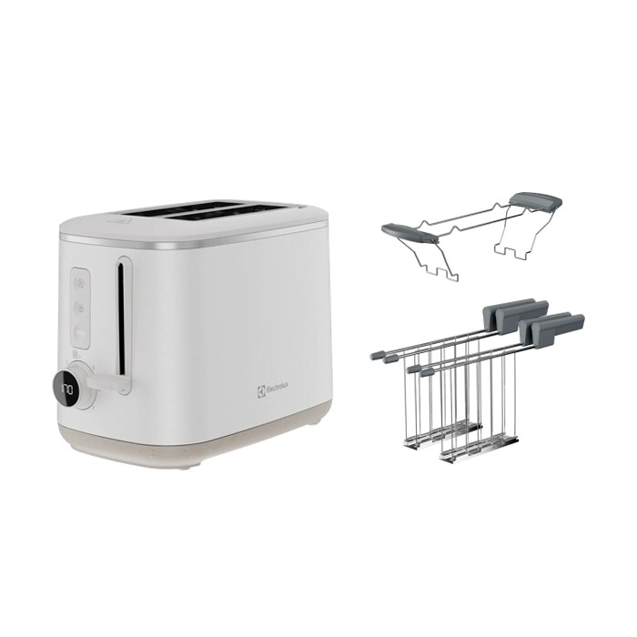 Tostapane Nordic Timeless Collection Bianco perla Argento
