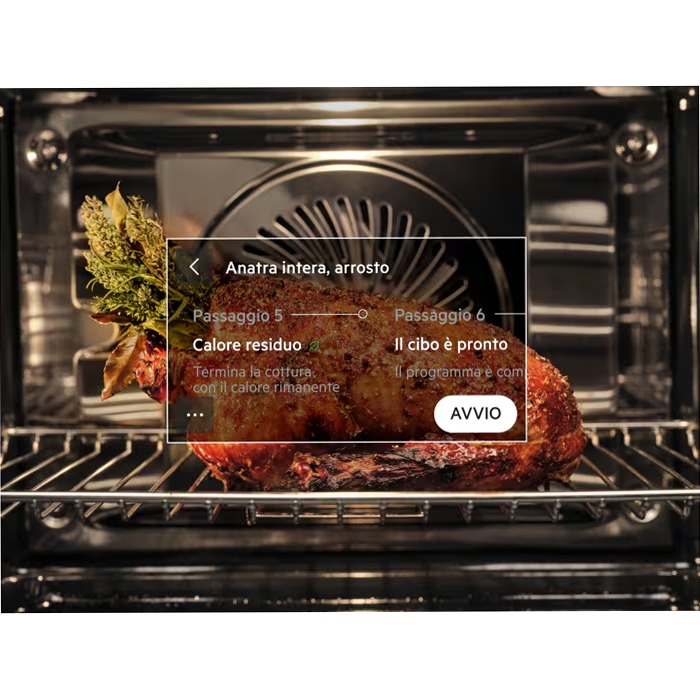 Forno A vapore Serie 800 MealAssist con SteamBoost Connessione Wi-Fi