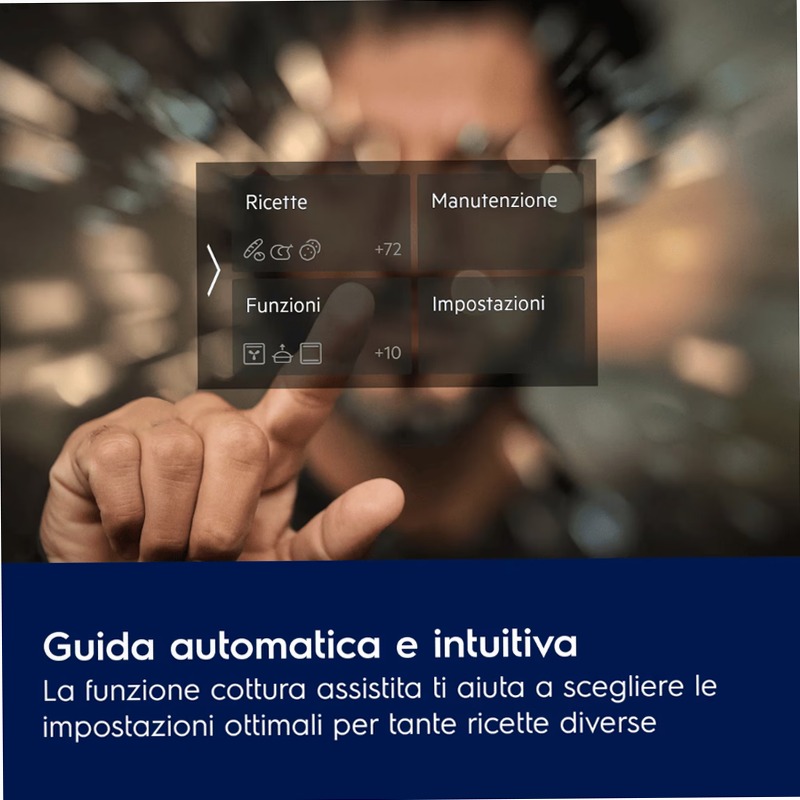Forno A vapore Serie 800 MealAssist con SteamBoost Connessione Wi-Fi