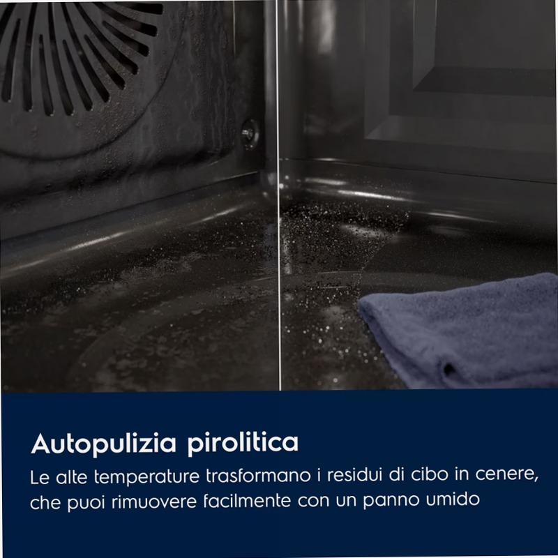 Forno A Vapore Serie 600 SenseCook con SteamCrisp