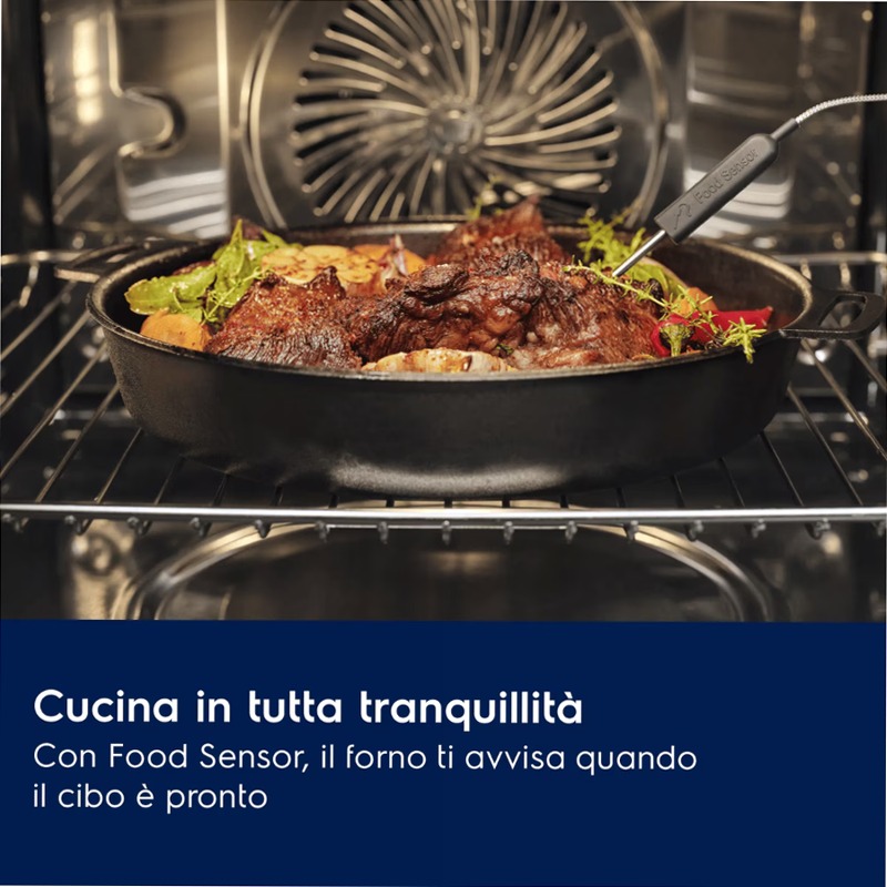 Forno A Vapore Serie 600 SenseCook con SteamCrisp