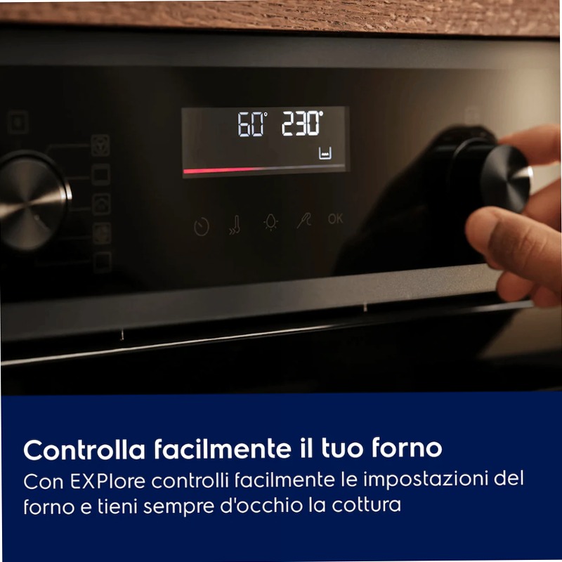 Forno A Vapore Serie 600 SenseCook con SteamCrisp