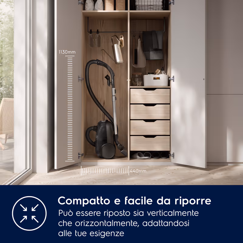Aspirapolvere Serie 600 Verde 3.5lt