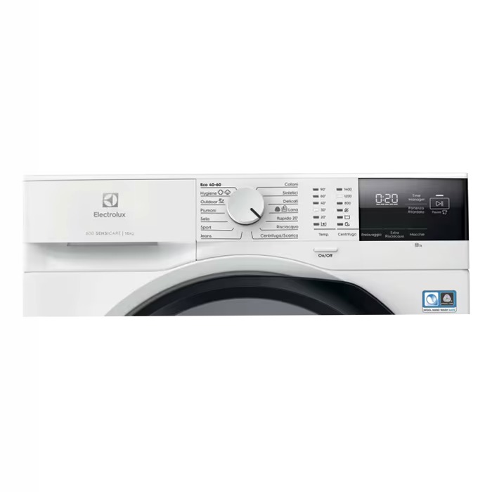 Lavatrice serie 600 SensiCare 10 kg 1400 giri 600rpm 10kg