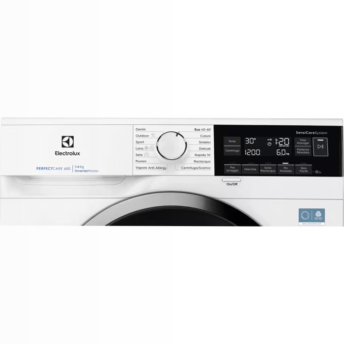 Lavatrice SensiCare 6 kg 600rpm 6kg