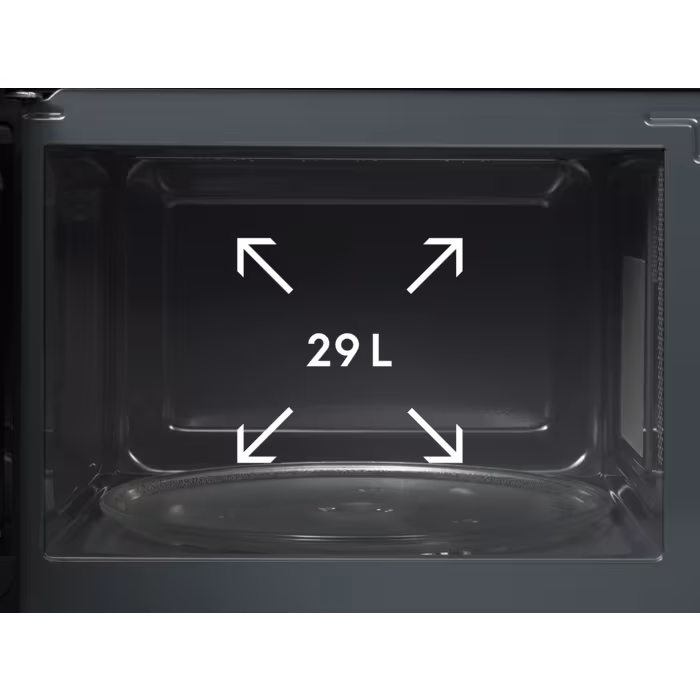 Forno a microonde a libera installazione 29 Litri Nero