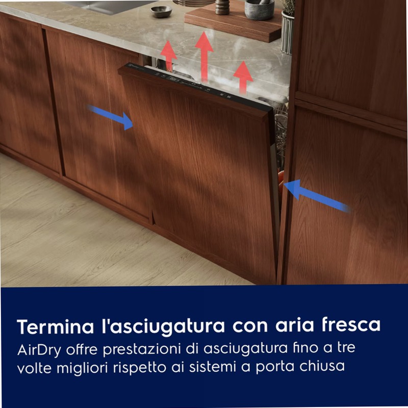 Lavastoviglie Integrata Serie 500 AirDry 60 cm 14 Coperti