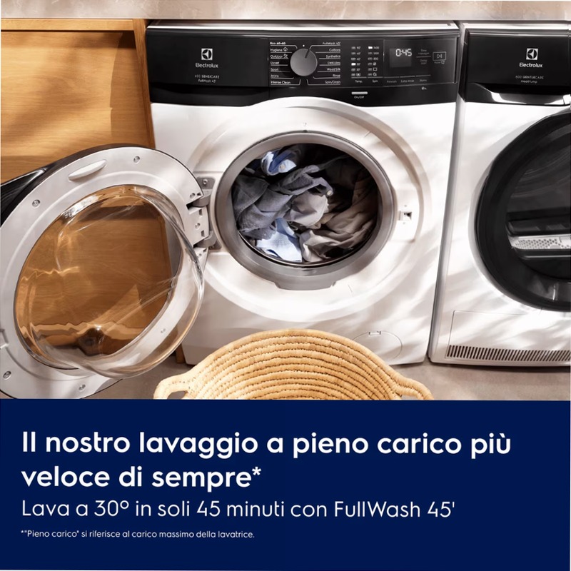 Lavatrice SensiCare 10.5 kg 1400 giri 1400rpm