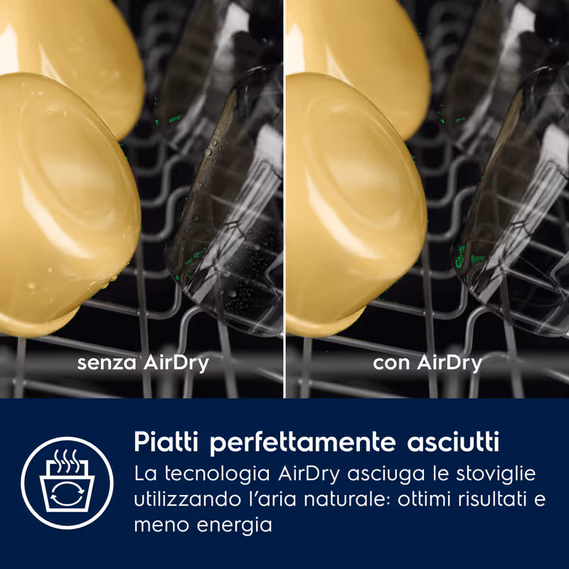 Lavastoviglie Integrata Serie 500 AirDry 60 cm 13 Coperti D