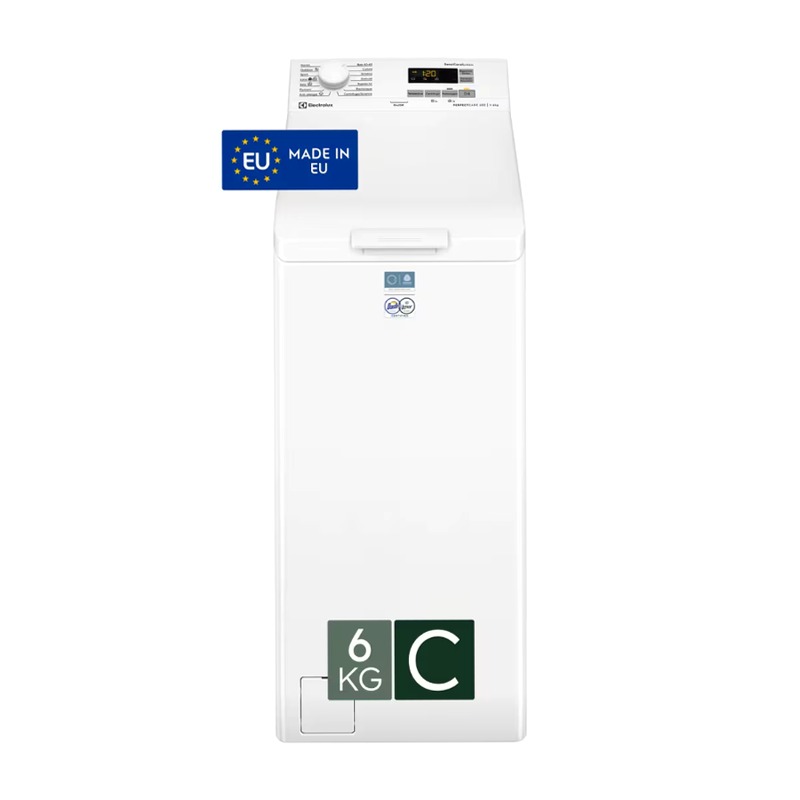 Lavatrice a carica dall'alto serie 600 SensiCare 6 kg 600rpm 6kg