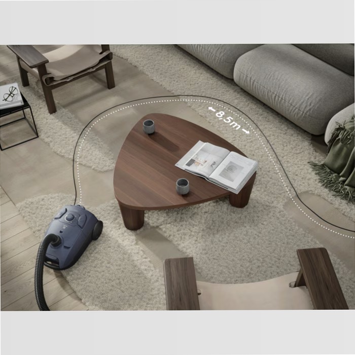 Aspirapolvere con sacco Serie 500 Blu