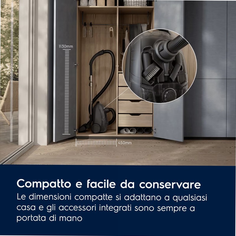 Aspirapolvere Serie 500 Blu