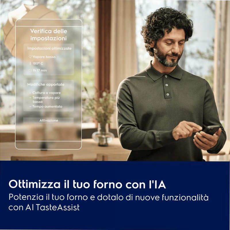 Forno A Vapore Serie 800 MealAssist con SteamBoost e Connessione Wi-Fi