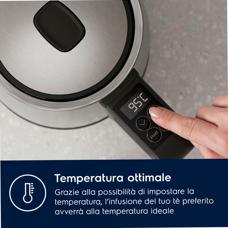 Bollitore Adjustable Create 5 Inox 1.7 l Acciaio