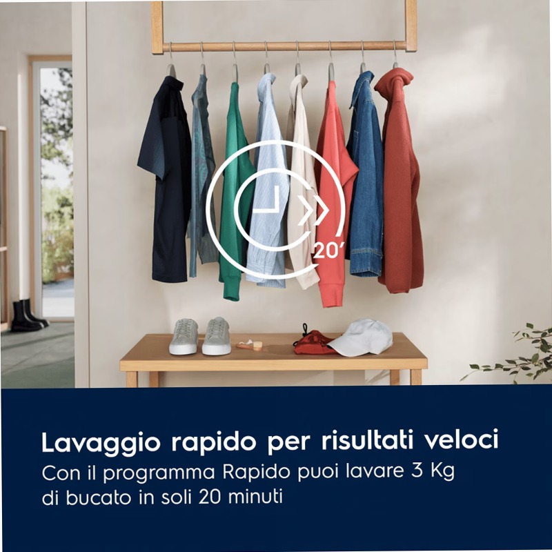 Lavatrice Serie 600 SensiCare Autodose 10.5 kg 1400 giri 600rpm