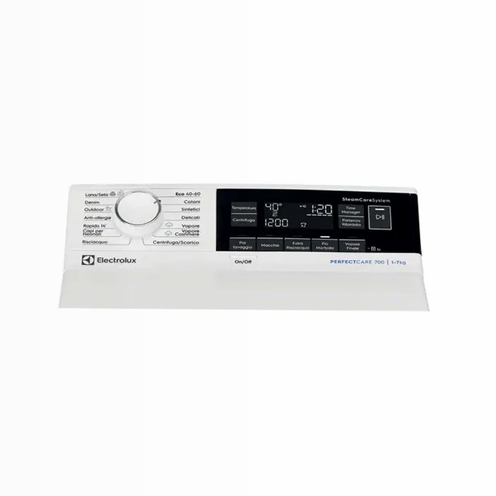 Lavatrice a carica dall'alto Serie 700 SteamCare 7 kg 7kg