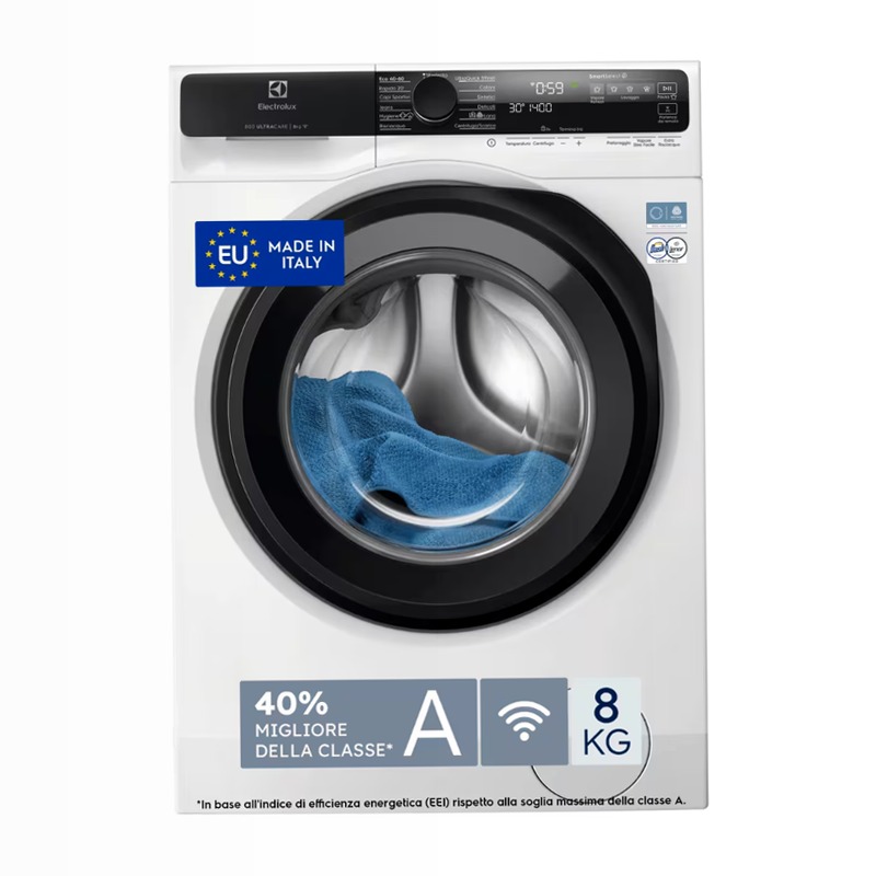 Lavatrice serie 800 UltraCare 8 kg 1600 giri 800rpm 8kg