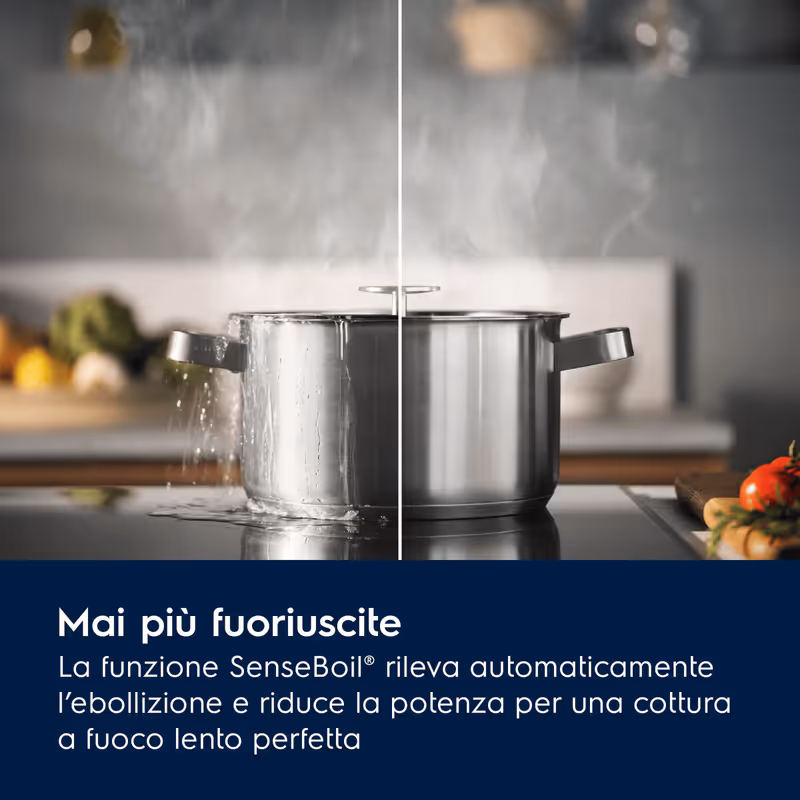 Piano cottura ad induzione Serie 700 SenseBoil® 80cm