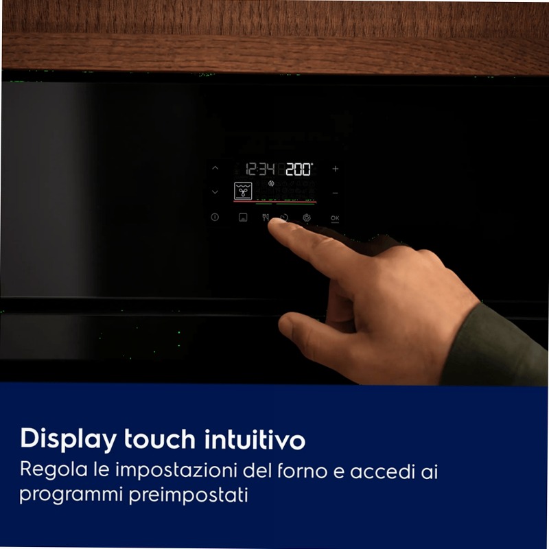 Forno Multifunzione Serie 500 SurroundCook con pulizia pirolitica