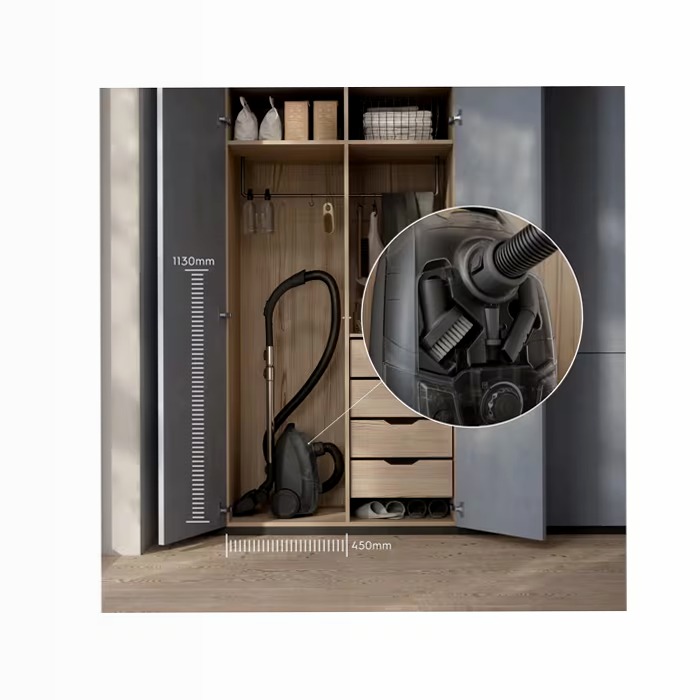 Aspirapolvere con sacco Serie 500 Verde