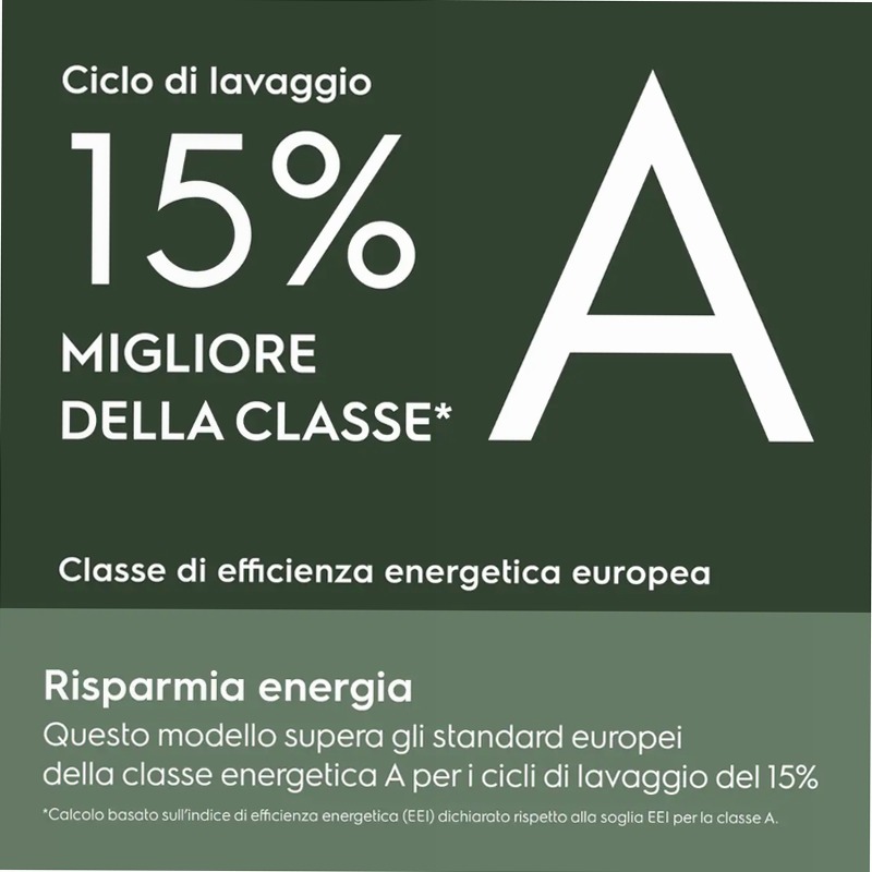 Lavasciuga 700 SteamCare 1400 giri 5kg in asciugatura 8 kg in lavaggio
