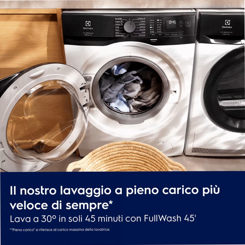 Lavatrice SensiCare 10.5 kg 1400 giri 1400rpm