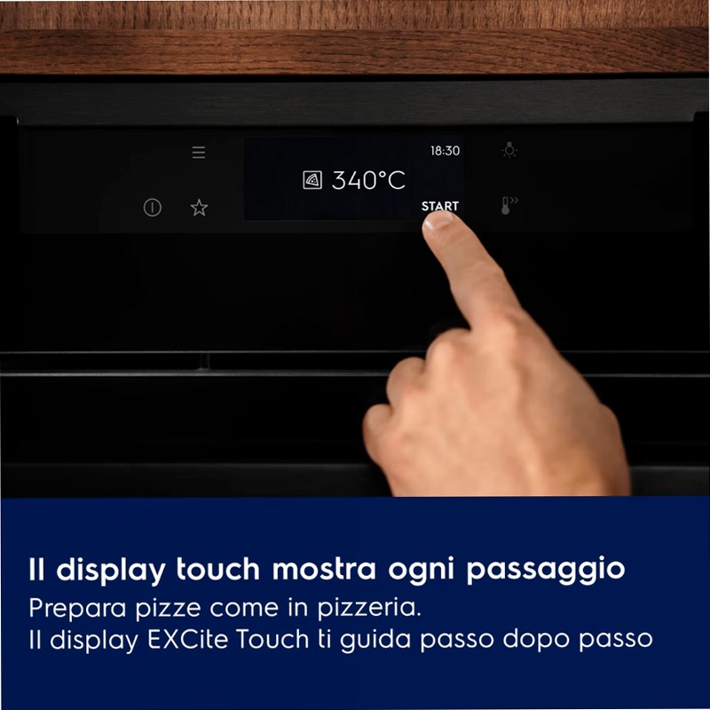 Forno Multifunzione Serie 700 PizzaExpert con pulizia pirolitica Connessione Wi-Fi