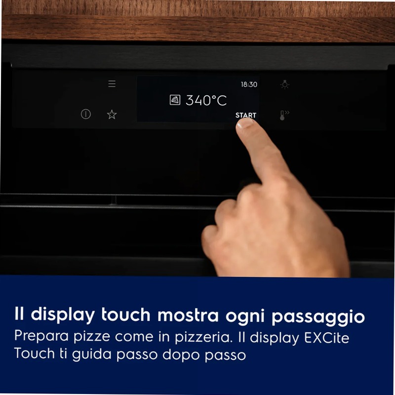 Forno Multifunzione Serie 700 PizzaExpert con pulizia pirolitica Connessione Wi-Fi