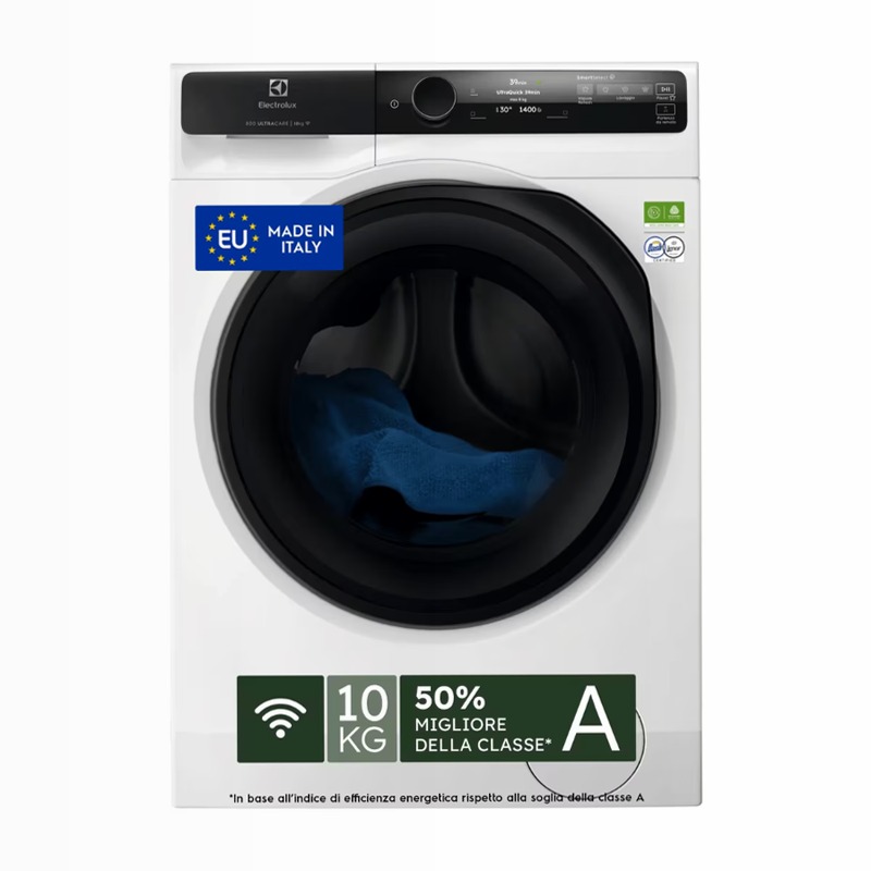 Lavatrice serie 800 UltraCare 10 kg 1400 giri 800rpm 10kg