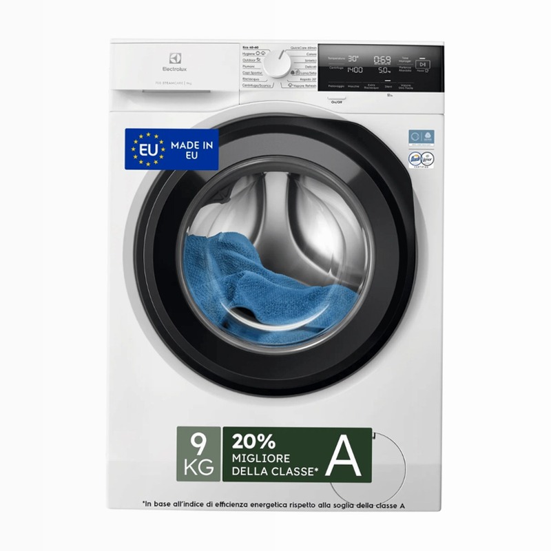 Lavatrice serie 700 SteamCare 9 kg 1400 giri 1400rpm 9kg