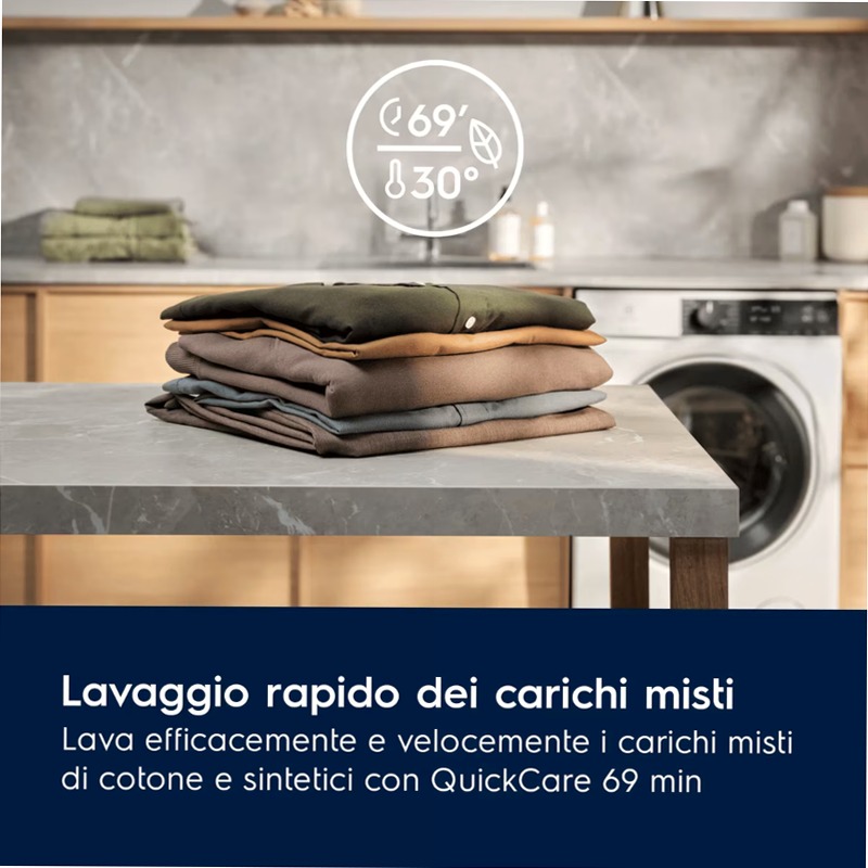Lavatrice serie 700 SteamCare 9 kg 1400 giri 1400rpm 9kg