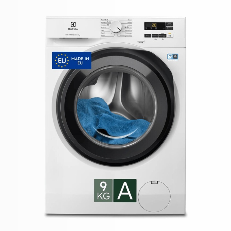 Lavatrice SensiCare 9 kg 1400 giri 1400rpm 9kg