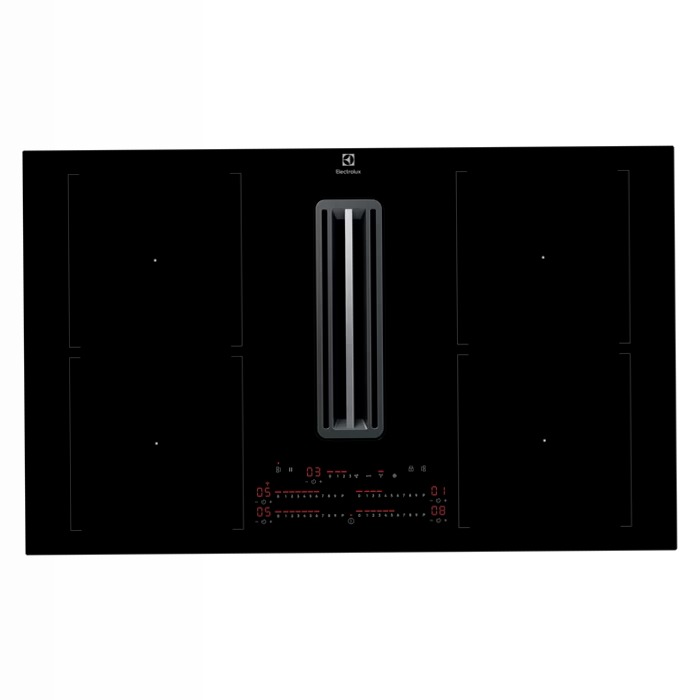 Piano ad induzione Bridge con cappa filtrante