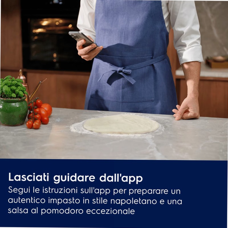Forno Multifunzione Serie 700 PizzaExpert con pulizia pirolitica Connessione Wi-Fi