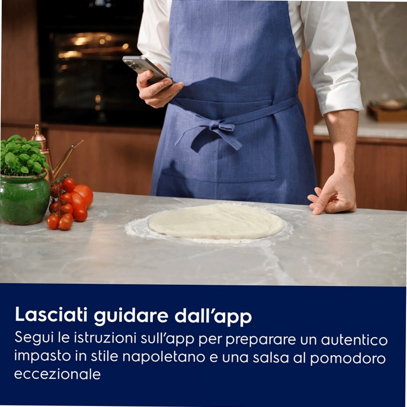 Forno Multifunzione Serie 700 PizzaExpert con pulizia pirolitica Connessione Wi-Fi