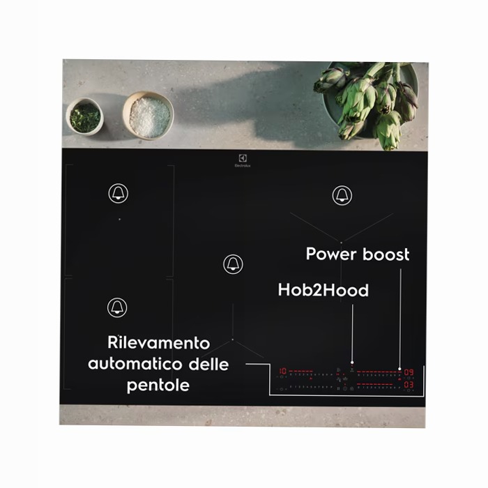 Piano cottura ad induzione Serie 700 SenseBoil® 80cm
