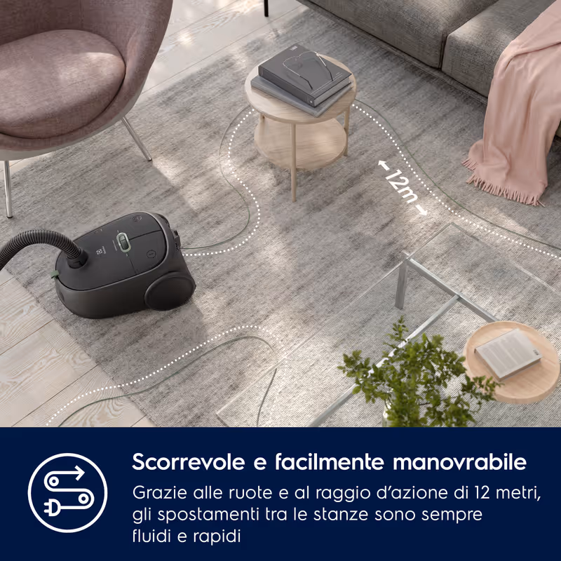 Aspirapolvere Serie 600 Grigio 3.5lt A