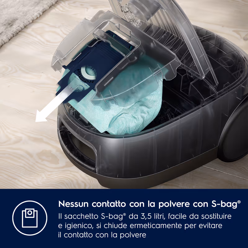 Aspirapolvere Serie 600 Grigio 3.5lt A