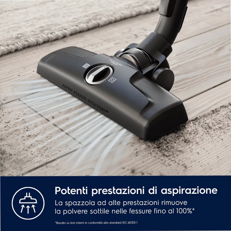 Aspirapolvere con sacco Serie 600 Grigio