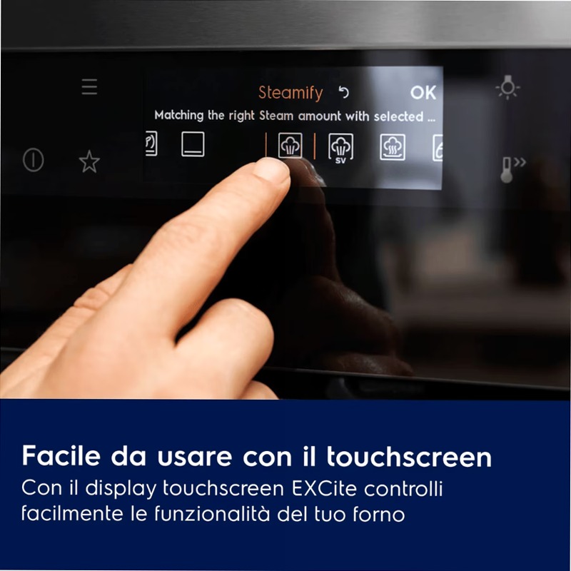 Forno A Vapore Serie 800 MealAssist con SteamBoost