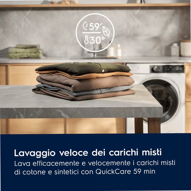 Lavatrice Serie 700 SteamCare 10 kg 1400 giri 1400rpm 10kg
