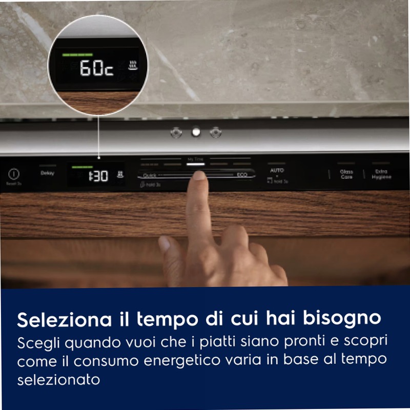 Lavastoviglie Integrata totale Serie 600 SmartSelect 60 cm 14 coperti