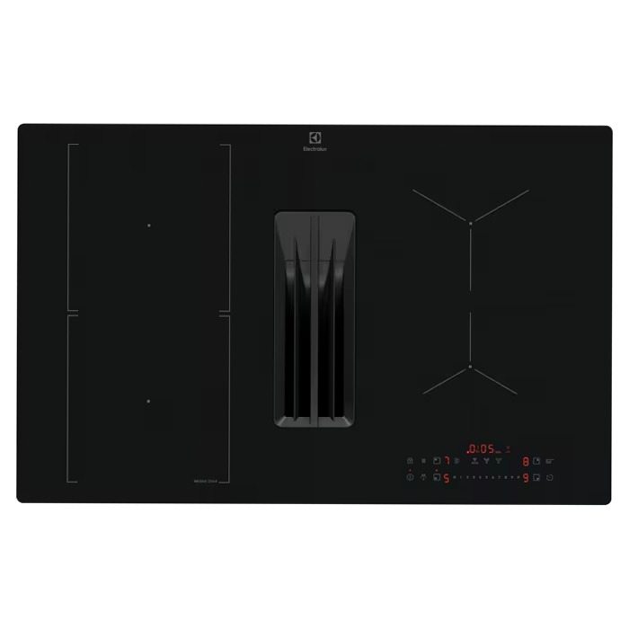 Piano ad induzione con cappa integrata XT Bridge Ricircolo ed evacuazione