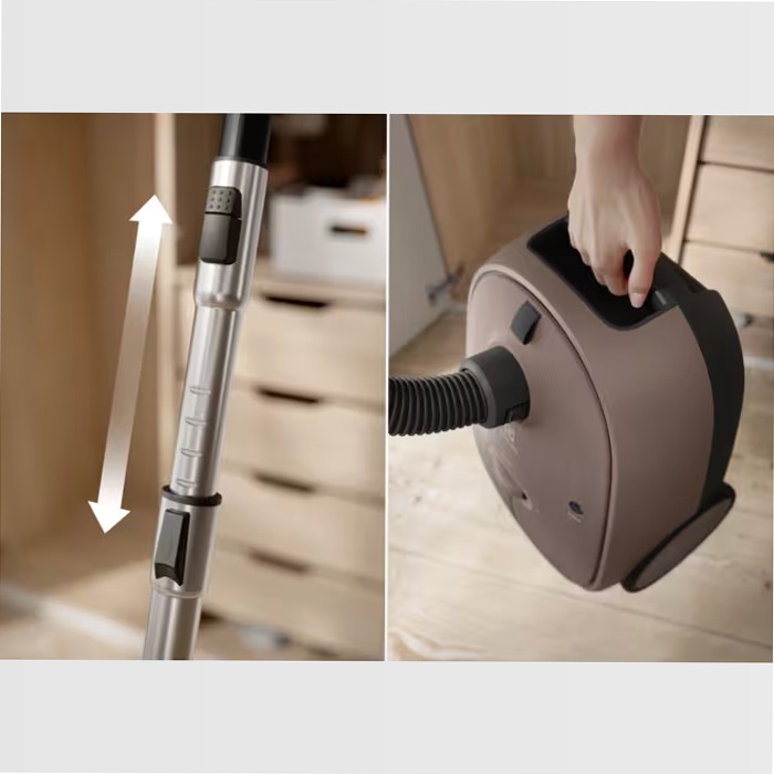 Aspirapolvere con sacco Serie 600 Marrone