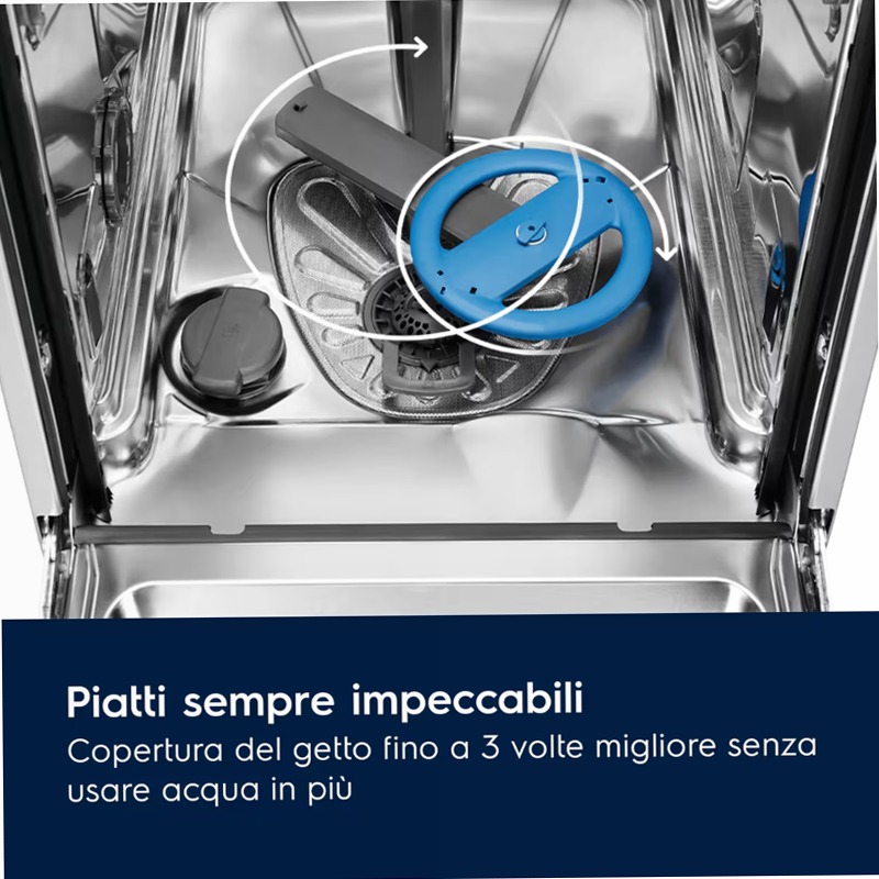 Lavastoviglie Integrata totale serie 600 SatelliteClean 60 cm 13 coperti