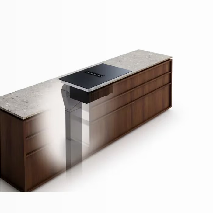Piano ad induzione Bridge con cappa integrata