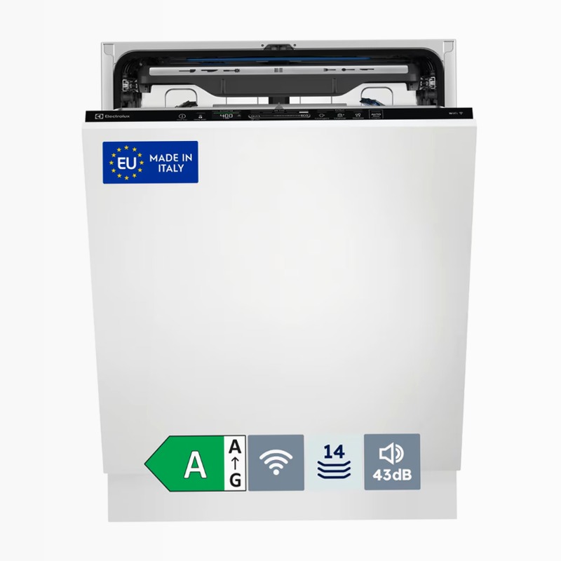 Lavastoviglie Integrata totale serie 700 GlassCare 60 cm 14 coperti con Wi-Fi