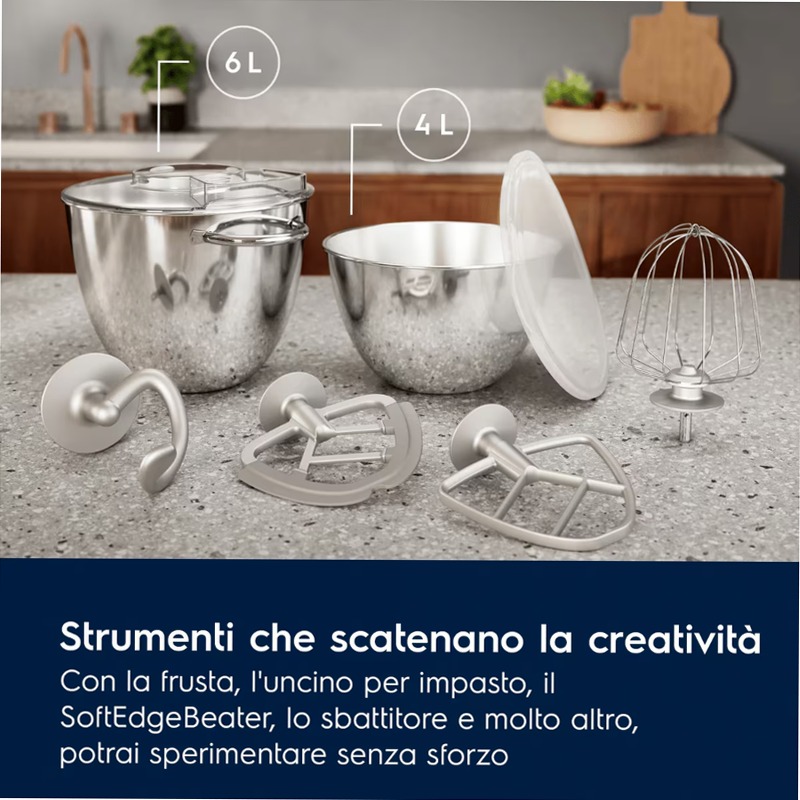 Impastatrice Planetaria 700 Rosso scuro